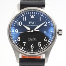SA급 아이더블유씨 남성용 파일럿 워치 마크 XVIII IW327004 어린왕자 에디션 센트럴 해킹 세컨즈 40mm 블랙 다이얼 오토매틱 무브먼트 iwc4076 xx
