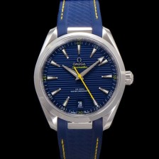 SA급 오메가 남성용 시마스터 220.12.41.21.03.009 아쿠아테라 150M 마스터 크로노미터 41mm 아르망 