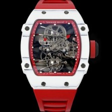 SA급 리차드밀레 남성용 RM27-02 투르비용 라파엘 나달 47mm 기계식 수동형 무브먼트 스켈레톤 다이얼 ric0270 xx