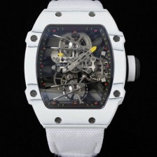 SA급 리차드밀레 남성용 RM27-02 투어빌론 라파엘 나달 47mm 기계식 수동형 무브먼트 스켈레톤 다이얼 ric0274 xx