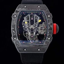 SA급 리차드밀레 남성용 RM27-03 투어빌론 포지드 카본 47mm 투르비용 무브먼트 스켈레톤 다이얼 ric0279 xx