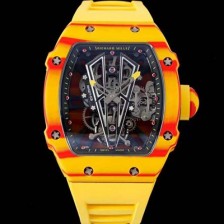 SA급 리차드밀레 남성용 RM27-03 투어빌론 포지드 카본 47mm 투르비용 무브먼트 스켈레톤 다이얼 ric0283 xx