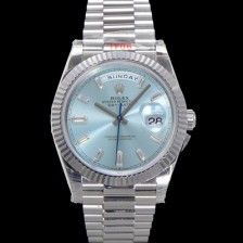 SA급 로렉스 남성용 New 데이데이트 m228236-0006 무게187g 40mm 오토매틱 Cal.2836-2 타입 아이스 블루 다이얼 rol5391 xx