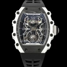 SA급 리차드밀레 남성용 RM21-02 투어빌론 포지드 카본 51mm 투르비용 무브먼트 스켈레톤 다이얼 ric0285 xx