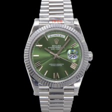 SA급 로렉스 남성용 New 데이데이트 m228239-0033 무게187g 40mm 오토매틱 Cal.2836-2 타입 그린 다이얼 rol5393 xx