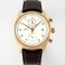 SA급 아이더블유씨 남성용 포루투기즈 IW390301 18k 로즈골드 42mm 크로노그래프 오토매틱 무브먼트 화이트 다이얼 iwc4096 xx