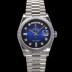 SA급 로렉스 남성용 New 데이데이트 m128239-0023 무게173g 프레지던트 36mm 오토매틱 Cal.2836-2 타입 다이아몬드 블루 옴브레 다이얼 rol5413 xx