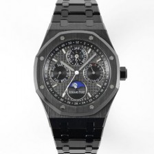 SA급 오데마피게 남성용 로얄오크 26579CE.OO.1225CE.01 퍼페추얼 캘린더 41mm 세라믹 오토매틱 Cal.5134 타입 다크 그레이 다이얼 aud6561 xx