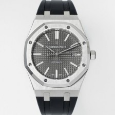 SA급 오데마피게 남성용 15400ST.OO.1220ST.04 로얄오크 41mm 오토매틱 Cal.3120무브먼트 그레이 와플 다이얼 aud6531 xx