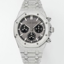 SA급 오데마피게 남성용 로얄오크 26240BC.GG.1324BC.01 크로노그래프 41mm 오토매틱 Cal.4401 타입 그레이 와플 다이얼 aud6554 xx