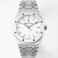 SA급 오데마피게 남성용 로얄오크 15500ST.OO.1220ST.04 41mm 오토매틱 Cal.4302 무브먼트 실버 다이얼 aud6540 xx