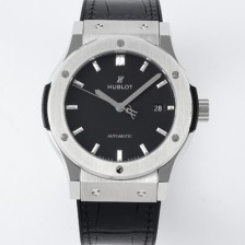 SA급 휴블렛 남성용 클래식 퓨전 542.NX.1171.RX 42mm 오토매틱 2892 타입 가죽/러버 믹스 블랙 다이얼 hub2139 xx