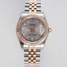 SA급 로렉스 여성용 데이져스트 178271 플루티드 18k 로즈골드 31mm 쥬빌레 오토매틱 2236타입 실버 다이얼 rol5446 xx