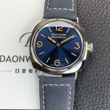SA급 파네라이 남성용 라디오미르 PAM01383 오피치네 3데이즈 45mm 오토매틱 Cal.P.6000타입 블루 다이얼 pan5243 xx