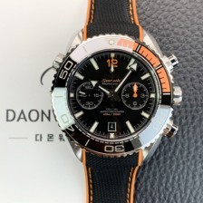 SA급 오메가 남성용 씨마스터 신제품 215.32.46.51.01.001 플래닛 오션 600m 코액시얼 마스터 크로노미터 45.5mm 크로노그래프 오토매틱 Cal.9900 타입 블랙 다이얼 omg0198 xx