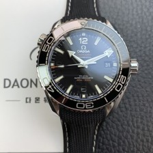 SA급 오메가 남성용 씨마스터 신제품 215.33.44.21.01.001 플래닛 오션 600m 코-액시얼 마스터 크로노미터 43.5mm 오토매틱 Cal.8900 타입 우레탄줄 블랙 다이얼 omg0190 xx
