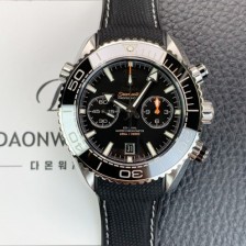 SA급 오메가 남성용 씨마스터 신제품 215.33.46.51.01.001 플래닛 오션 600m 코액시얼 마스터 크로노미터 45.5mm 크로노그래프 오토매틱 Cal.9900 타입 블랙 다이얼 omg0200 xx