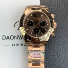SA급 로렉스 남성용 신형 코스모그래프 데이토나 m116505ln 크로노그래프 18K 로즈골드 40mm 오토매틱 Cal.4131타입 초콜렛 다이얼 rol5607 xx