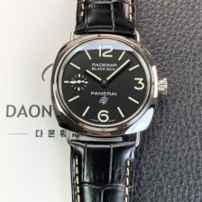 SA급 파네라이 남성용 라디오미르 PAM00380 블랙 씰 로고 45mm 오토매틱 Cal.OP II타입 블랙 다이얼 pan5240 xx