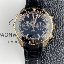 SA급 오메가 남성용 씨마스터 신제품 232.63.46.31.01.001 플래닛 오션 600m 코액시얼 마스터 크로노미터 45.5mm 크로노그래프 오토매틱 Cal.9900 타입 블랙 다이얼 omg0246 xx