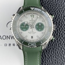 SA급 오메가 남성용 씨마스터 신제품 215.32.46.51.06.001 플래닛 오션 600m 코액시얼 마스터 크로노미터 45.5mm 크로노그래프 오토매틱 Cal.9900 타입 실버 다이얼 omg0253 xx