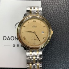 SA급 오메가 남성용 드빌 스몰 434.20.41.20.08.001 세컨즈 마스터 크로노미터 18K 옐우골드 41mm 오토매틱 Cal.8802 타입 샴페인 다이얼 omg0214 xx