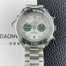 SA급 오메가 남성용 씨마스터 신제품 215.32.46.51.06.001 플래닛 오션 600m 코액시얼 마스터 크로노미터 45.5mm 크로노그래프 오토매틱 Cal.9900 타입 실버 다이얼 omg0256 xx