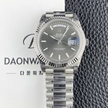 SA급 로렉스 남성용 New 데이데이트 m228239-0060 40mm 오토매틱 Cal.3255타입 그레이 다이얼 rol5635 xx