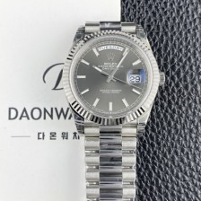 SA급 로렉스 남성용 New 데이데이트 m228239-0060 40mm 오토매틱 Cal.3255타입 그레이 다이얼 rol5635 xx