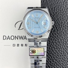 SA급 로렉스 남성용 랜드드웰러 m127236 플래티넘 플랫 주빌리 36mm 오토매틱 Cal.7135타입 아이스 블루 다이얼 rol5637 xx