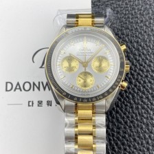SA급 오메가 남성용 스피드마스터 프로페셔널 310.20.42.50.02.001 문워치 42mm 18K 옐우골드 수동형 Cal.3861타입 실버 다이얼 omg0262 xx