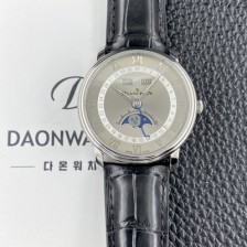 SA급 블랑팡 남성용 빌레레 퀀탬 컴플레트 40mm 문페이즈 오토매틱 Cal.6654타입 그레이 다이얼 bla4216 xx