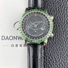 SA급 파텍필립 남성용 그랜드 컴플리케이션 6104P 문페이즈 43mm 오토매틱 Cal.240 타입 블랙 다이얼 pat2276 xx