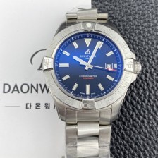 SA급 브라이틀링 남성용 어벤져 44mm 메탈줄 오토매틱 2836-2 타입 블랙 다이얼 bre6067 xx