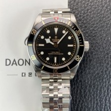 SA급 튜더 남성용 블랙베이 41mm 오토매틱 2824무브먼트 블랙 다이얼 tud5133 xx