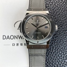 SA급 휴블렛 남성용 클래식 퓨전 542.NX.7071.LR 42mm 오토매틱 2892타입 그레이 다이얼 hub2143 xx