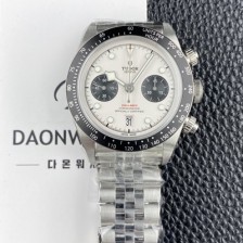 SA급 튜더 남성용 헤리티지 블랙베이 M79360N 크로노그래프 팬더 41mm 오토매틱 7750무브먼트 화이트 다이얼 tud5136 xx