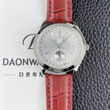 SA급 예거르쿨트르남성용 마스터 캘린더 문페이즈 39mm 오토매틱 cal.866타입 실버 다이얼 jag0431 xx