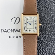 SA급 까르띠에 남성용 2025신상! 탱크 루이스 WGTA0394 18K 로즈골드 38.1mm 오토매틱 무브먼트 화이트 다이얼 car69382 xx