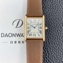 SA급 까르띠에 남성용 2025신상! 탱크 루이스 WGTA0394 18K 로즈골드 38.1mm 오토매틱 무브먼트 화이트 다이얼 car69382 xx