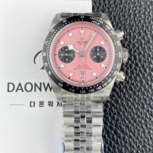 SA급 튜더 남성용 헤리티지 블랙베이 M79360N 크로노그래프 팬더 41mm 오토매틱 7750무브먼트 핑크 다이얼 tud5138 xx