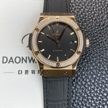 SA급 휴블렛 남성용 클래식 퓨전 542.OX.1181.LR.1104 18K 로즈골드 42mm 오토매틱 2892타입 블랙 다이얼 hub2148 xx