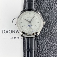 SA급 예거르쿨트르남성용 마스터 캘린더 문페이즈 39mm 오토매틱 cal.866타입 그레이 다이얼 jag0434 xx