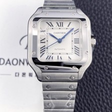 SA급 까르띠에 남성용 신형 산토스 드 까르띠 WSSA0029 
