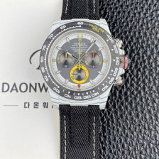 SA급 로렉스남성용 데이토나 DIW 포지드카본 커스텀 40미리 크로노그래프 오토매틱 Cal.4130 무브먼트 그레이 다이얼 rol5657 xx