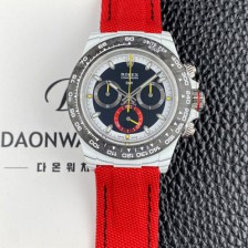 SA급 로렉스남성용 데이토나 DIW 포지드카본 커스텀 40미리 크로노그래프 오토매틱 Cal.4130 무브먼트 블랙 다이얼 rol5648 xx