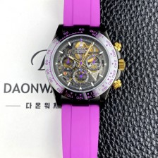 SA급 로렉스남성용 하이엔드 데이토나 세라믹 베젤 40mm 크로노그래프 오토매틱 Cal.4130 무브먼트 스켈레톤 다이얼 rol5661 xx