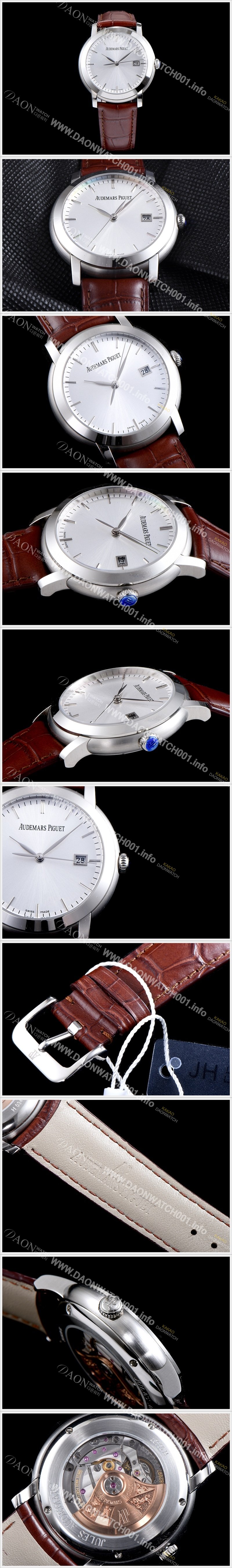 SA급 오데마피게 남성용 쥴스오데마 15170BC.OO.A002CR.01 오토메틱 실버다이얼 AUD40135 xx