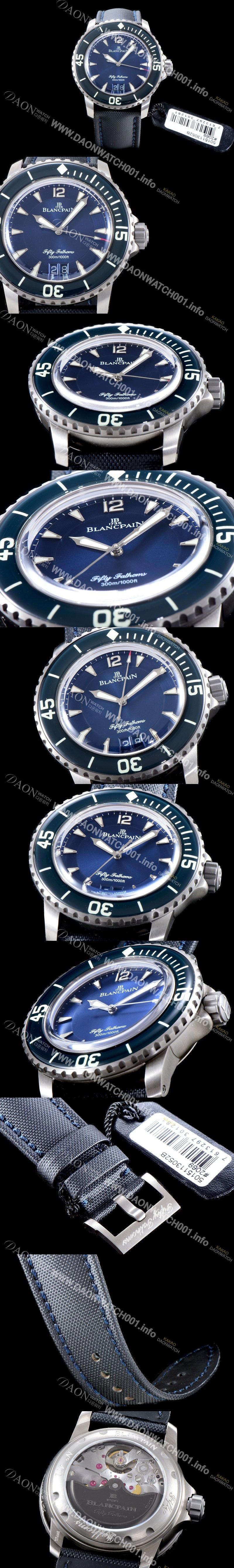 SA급 블랑팡 남성용 피프티 패덤스 5050-12B30-B52A