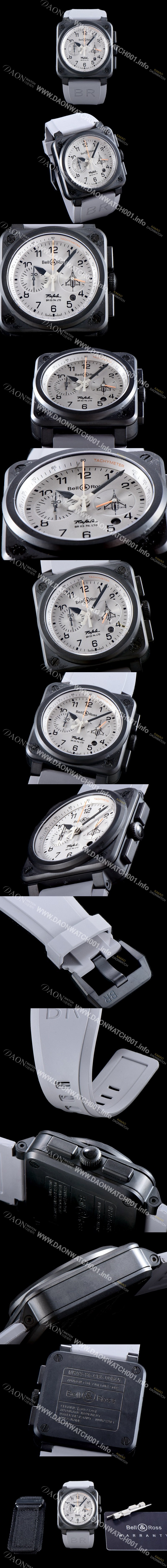 SA급 벨엔로즈 남성용 인스트루먼트 BR 03 RAFALE 크로노그래프